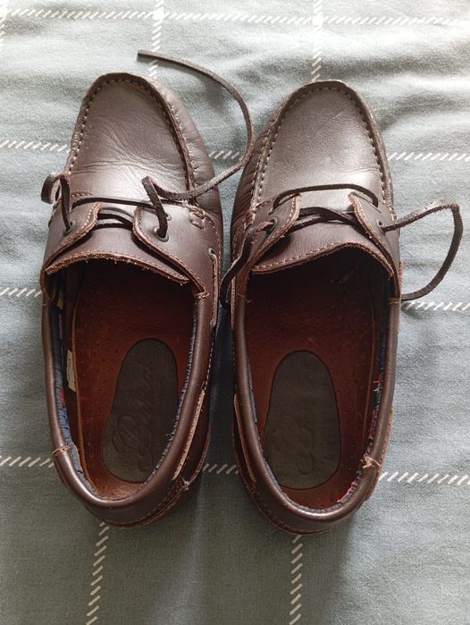 Sapatos de vela castanhos N°39