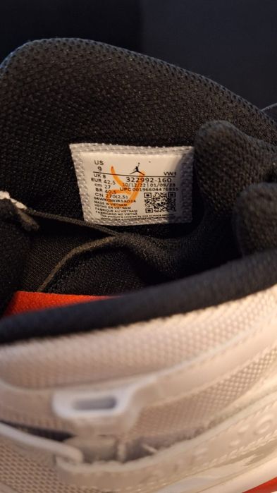 Кросівки Jordan 6 Rings 322992 160 US9 EU42.5 27CM