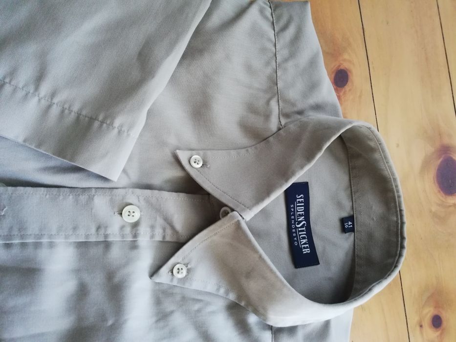 Koszula męska oliwkowa XL Wann Style