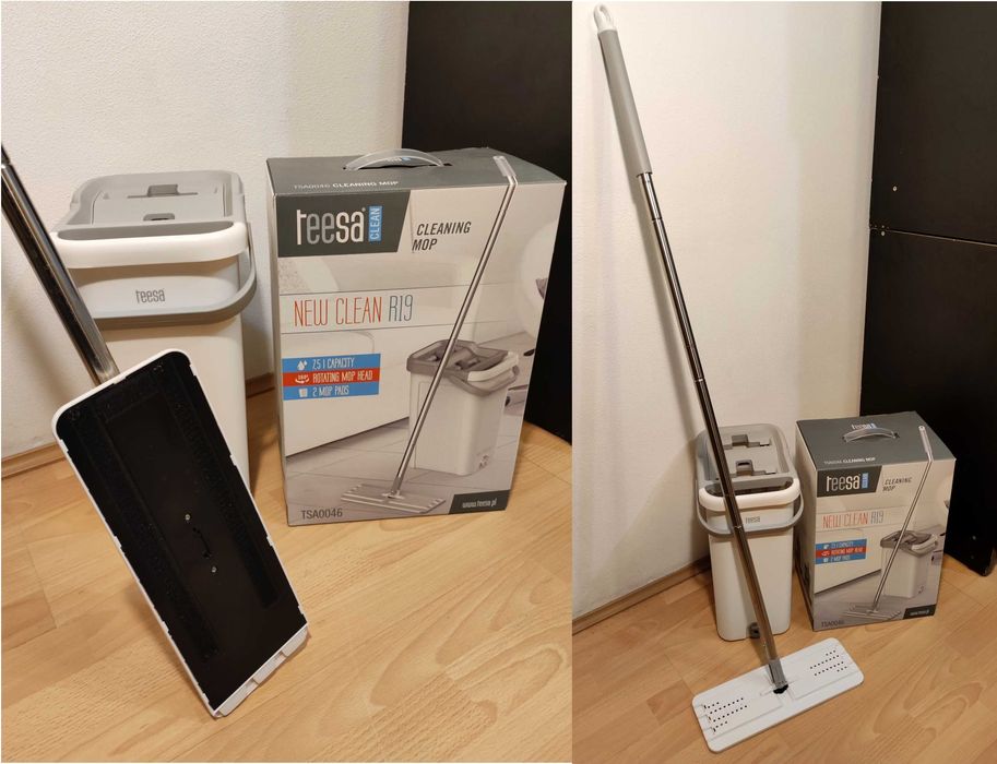 Używany mop dwukomorowy marki Tessa New Clean R19