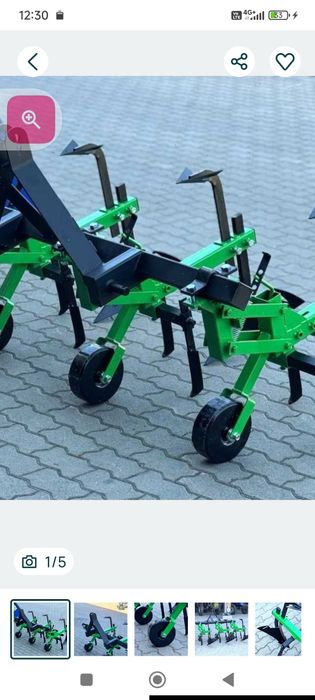 Окучник 3 рядка.Б/У