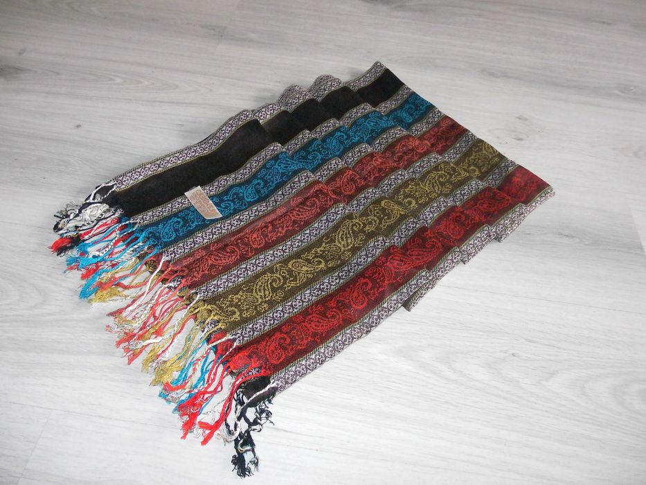 Cashmere Szal Chusta Apaszka Kaszmir Jedwab BDB