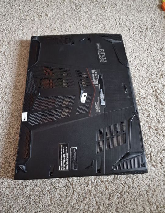 MSI GF65 Thin RTX 3060 6GB / i5-10500H / 16GB / SSD 512GB / 144Hz / АКБ 8% / Ігровий ноутбук