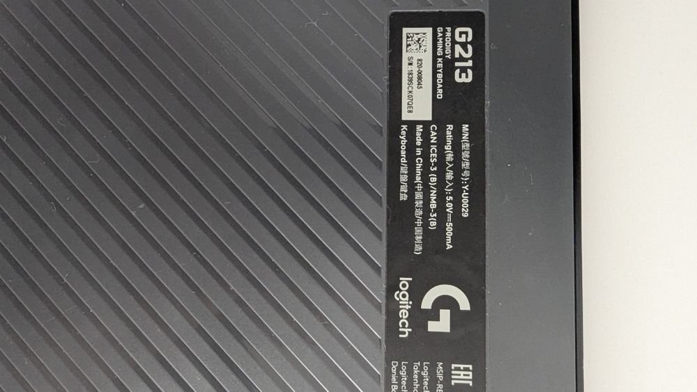 Klawiatura Logitech G213 Prodigy