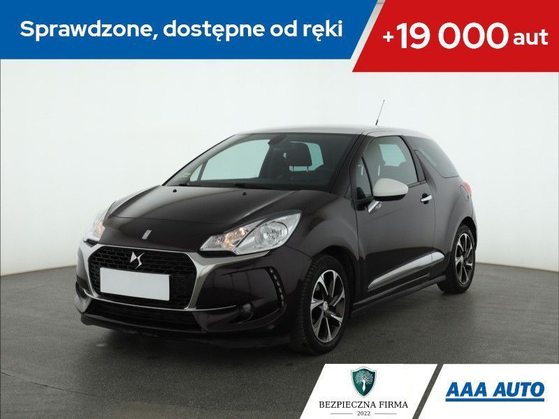 DS Automobiles DS 3 1.2 PureTech, Salon Polska, Serwis ASO, Klimatronic, Tempomat,