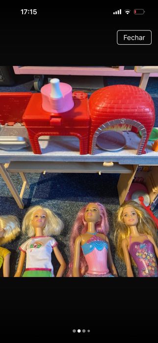 Barbie a com pizaria