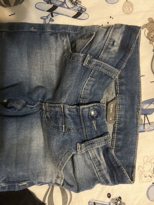 Дитячі штани джинси брюки 3 пари 6-9 місяців 74 см