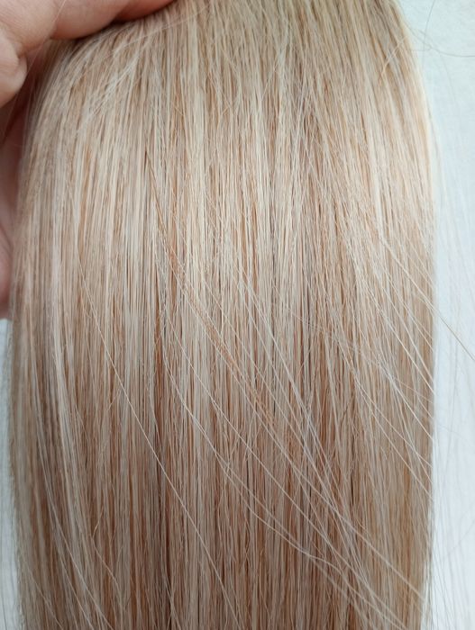 Doczepiany kucyk- mieszany blond