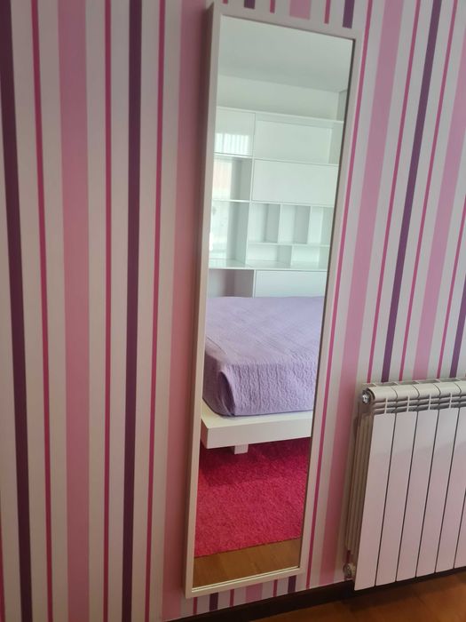 Quarto de casal lacado branco completo