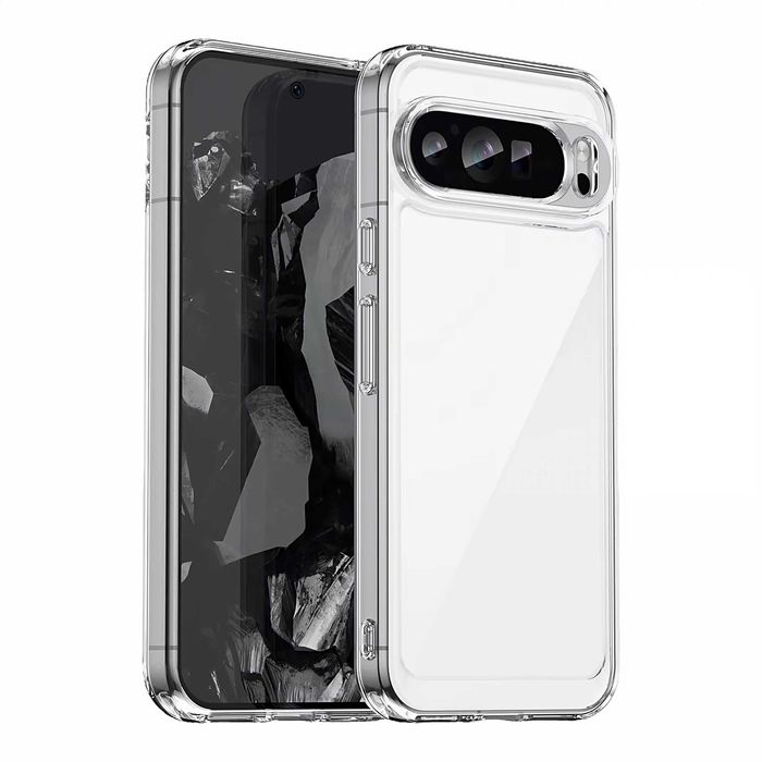 Etui ELEVATE HEXAGON do Google Pixel 9 Pro XL - Clear
