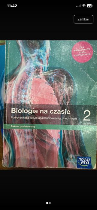 Biologia na czasie 2 zakres poda