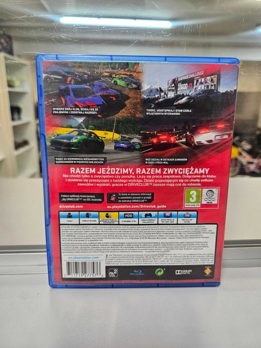 Gra na PS4 - Driveclub - Wersja po POLSKU