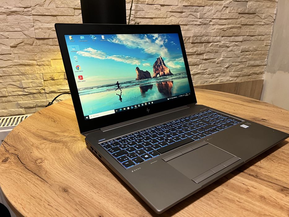 HP Zbook Workstation 15,6” i7 12x4,50GHZ 32GB 2 TB VGA 4GB Windows 11