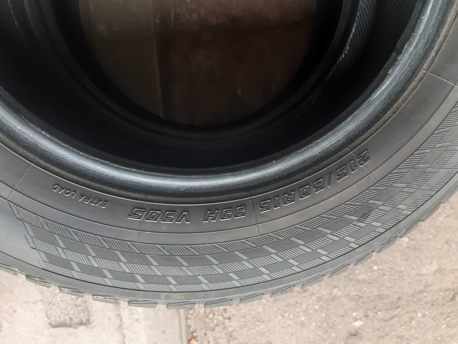 Opony zimowe Yokohama dwie sztuki 215/60/16