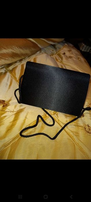 Pochete de cerimónia, preta.