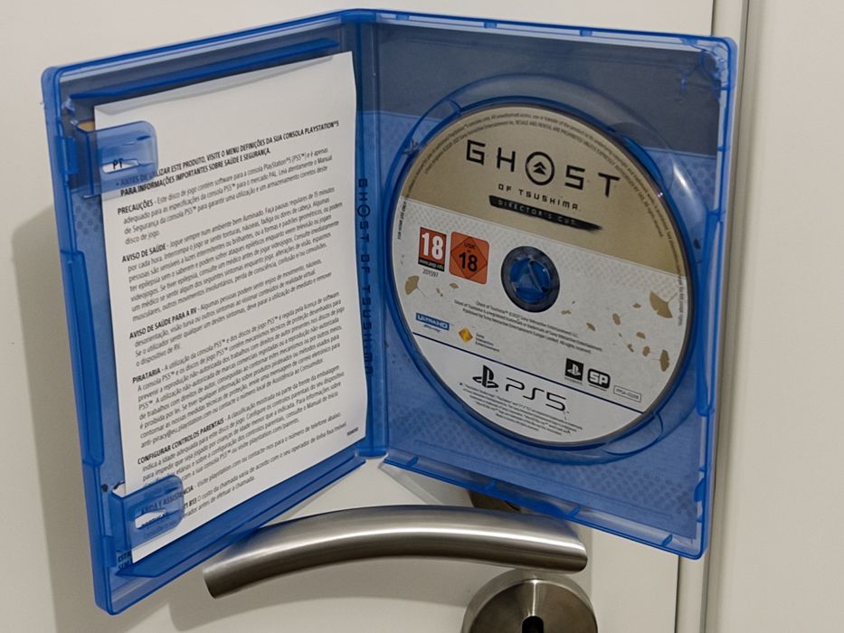 Ghost of Tsushima Director’s Cut PS5 – disco impecável