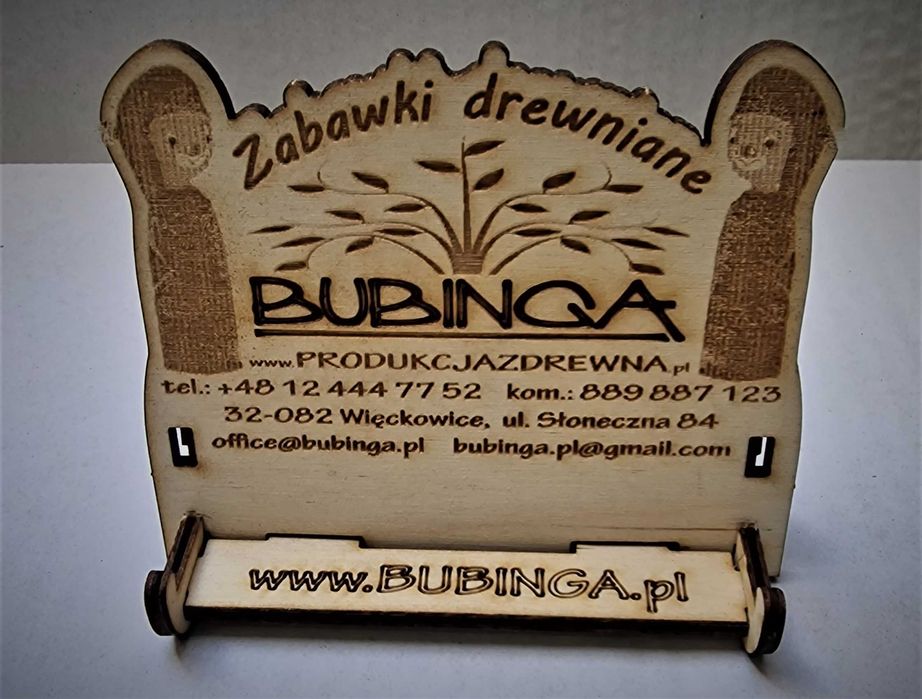 Podstawka na wizytówki