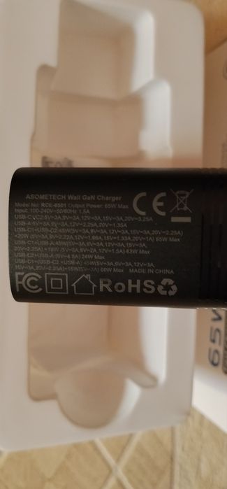 Лучшее GaN-зарядное устройство - Asometech на 65W