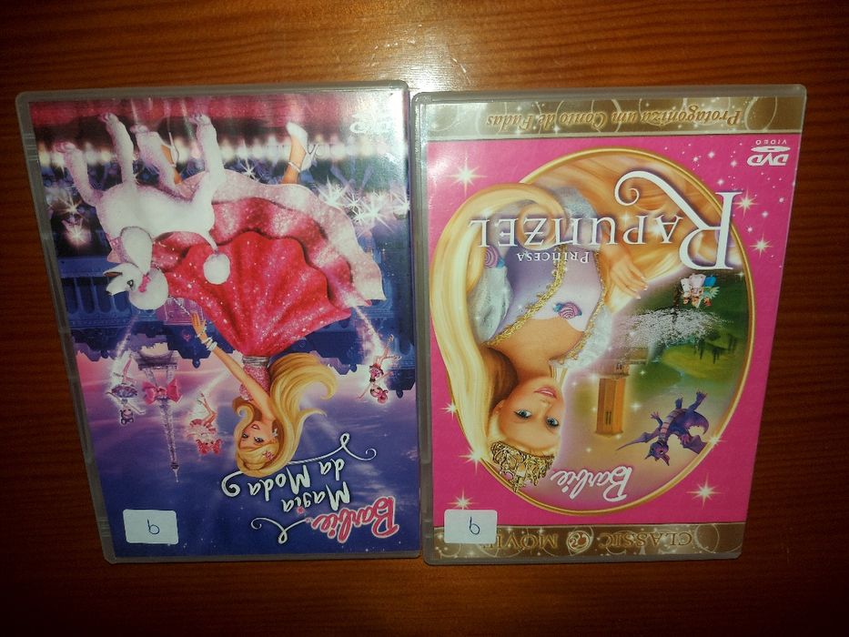 Dvds   da barbi para venda