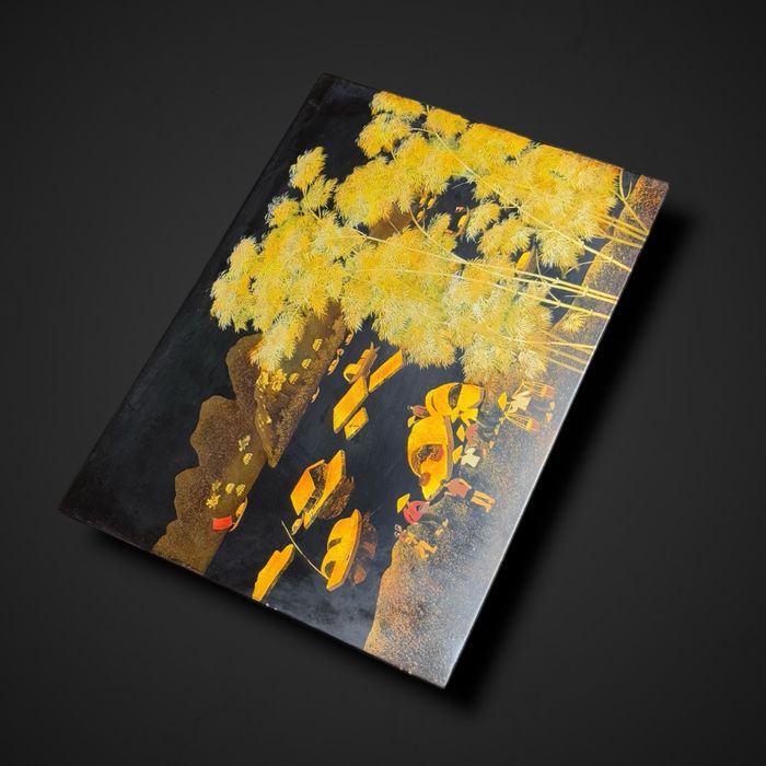 Azjatycki obrazek z laki do powieszenia B5/020118