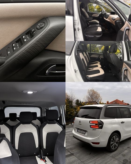 Citroen C4 Grand Picasso 2015r 2.0 automat 7os. sam parkuje Zamiana