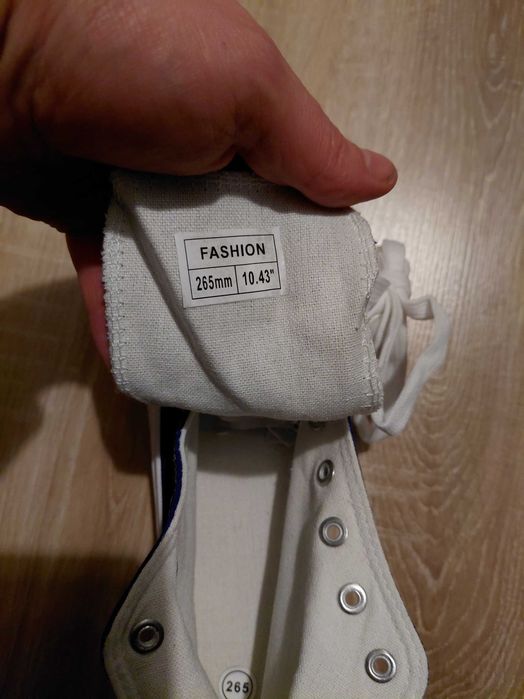 Trampki płócienne Sznurowane buty z grubą podeszwą