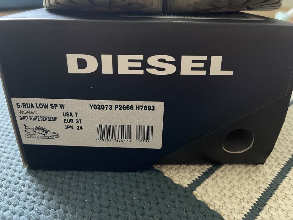 Шкіряні кеди дізель