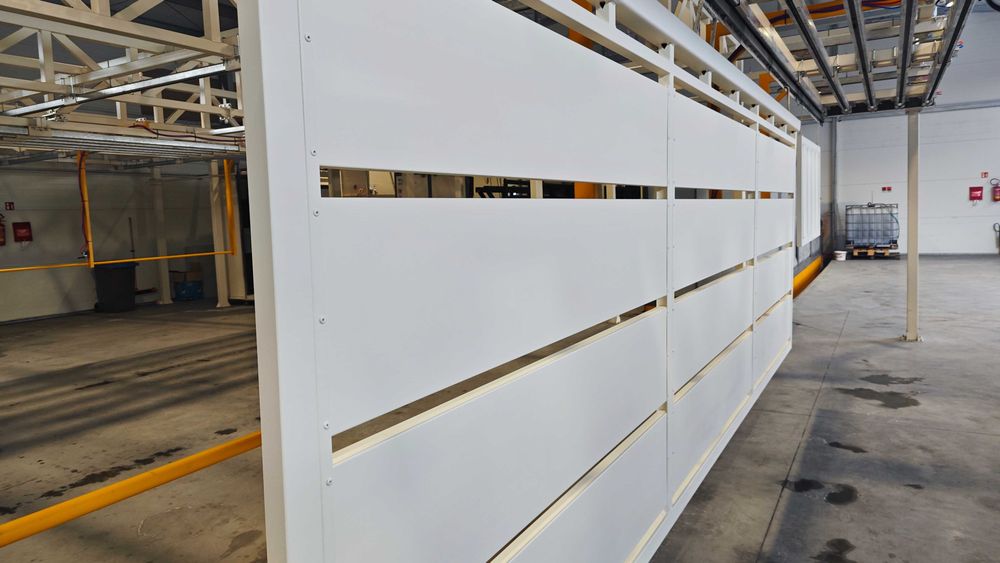 Brama przesuwna 4m panel ocynk ogniowy PRODUCENT