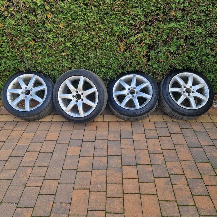 Koła 17 Mercedes, NOWE opony continental