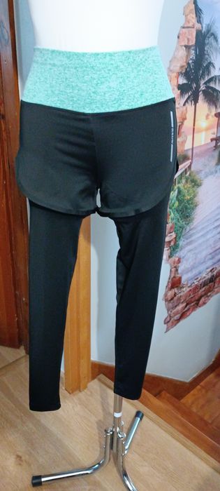 Legginso-Spodenki sportowe Running r.S Nowe