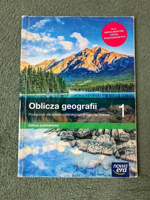 Oblicza geografii 1  zakres podstawowy NOWA ERA