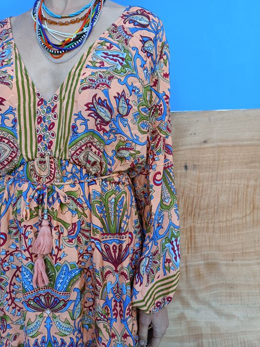 Sukienka boho freesize letnia długa