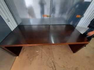 Secretária Altamira em madeira Wengué