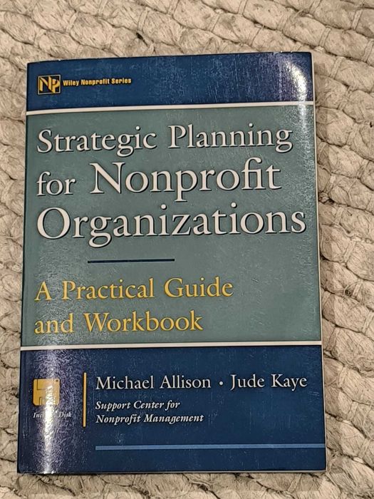Livro "Strategic Planning for Nonprofit Organizations" Michael Allison