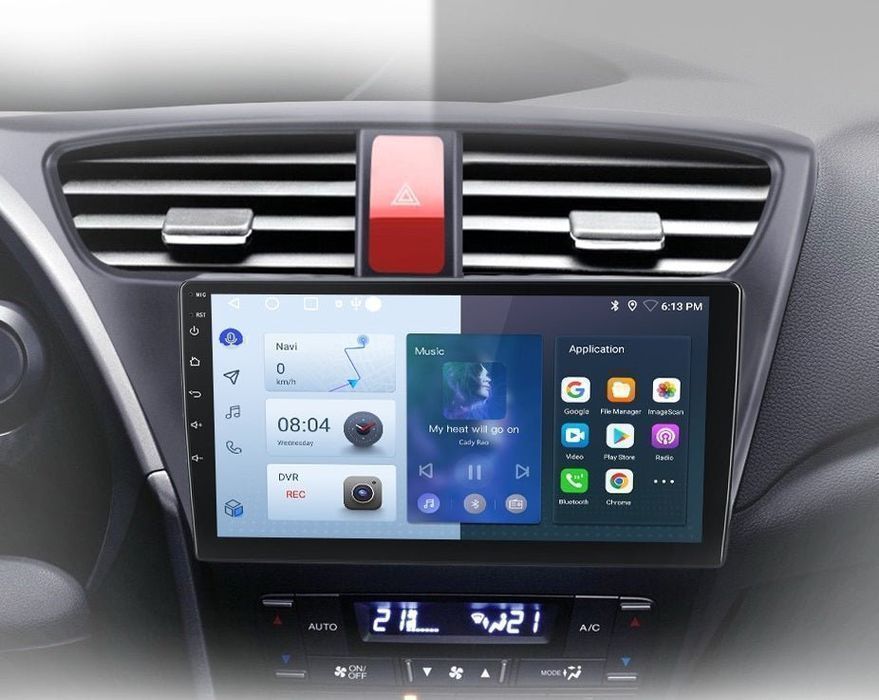 Honda Civic 9 2012-2017 – Radio Android 9" CarPlay