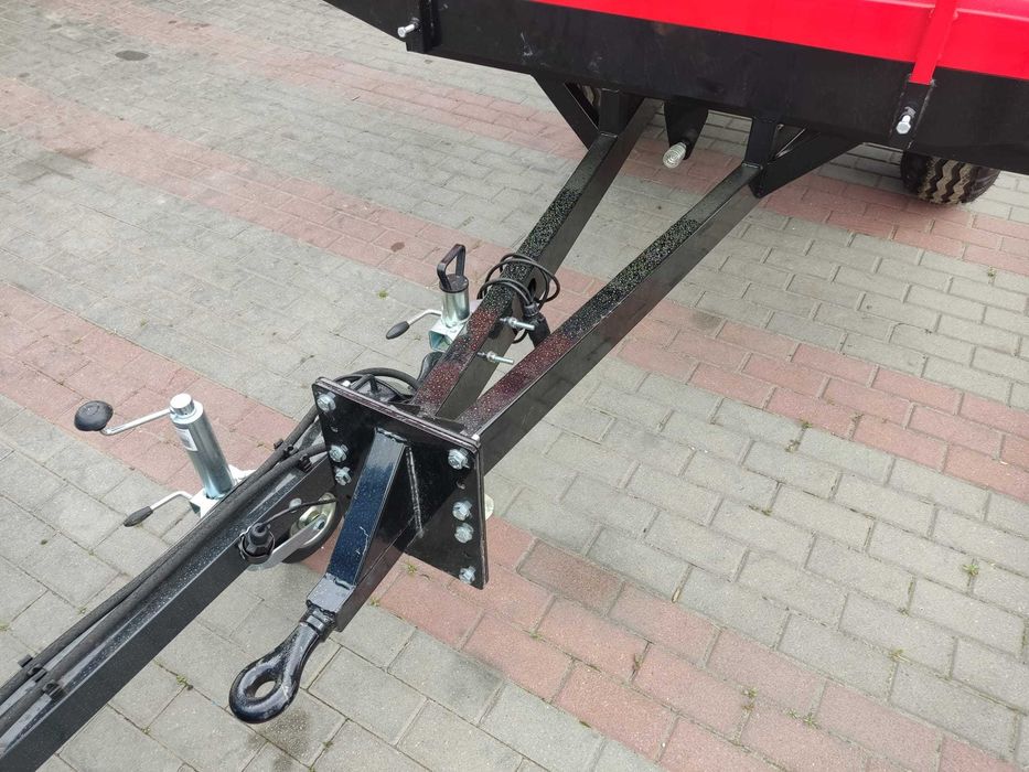 przyczepa ogrodowa nowa solidna transportowa ogrodu ogródka warzywnika