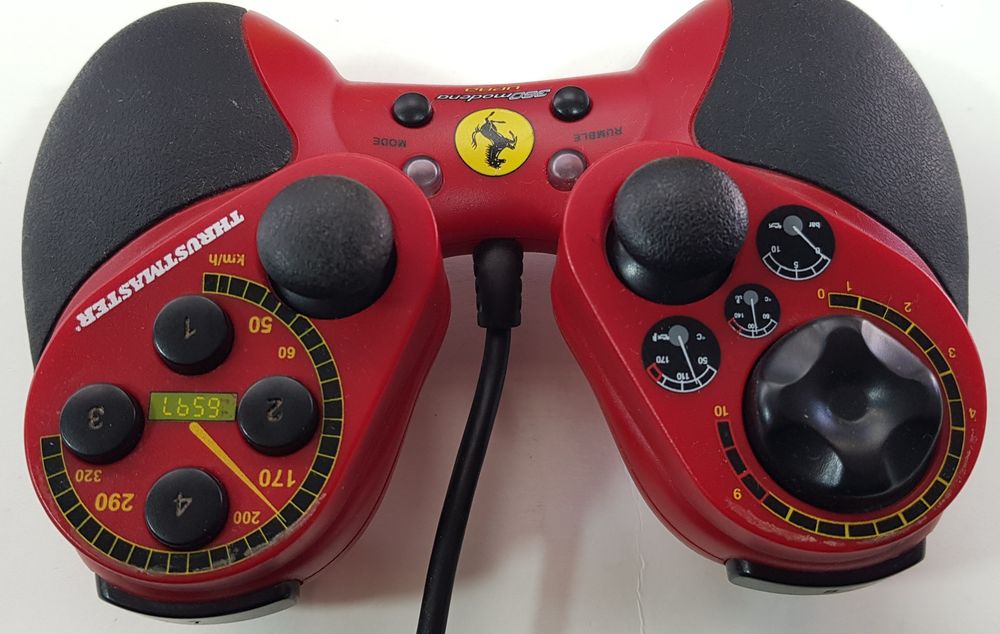 Джойстик Thrustmaster 360 Modena Upad Force PC Ferrari Racing