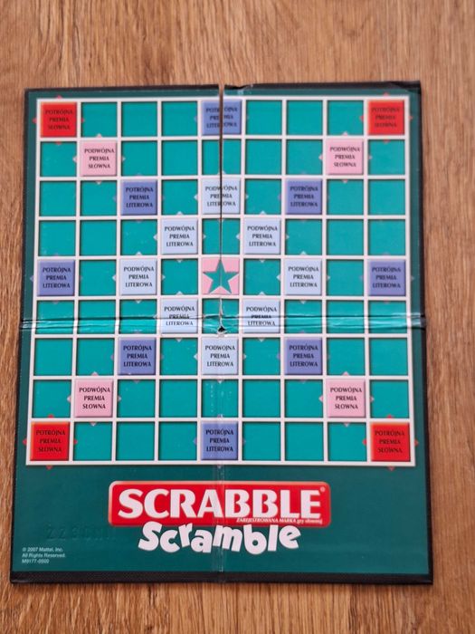 Plansza do Scrabble Scramble - podróżna