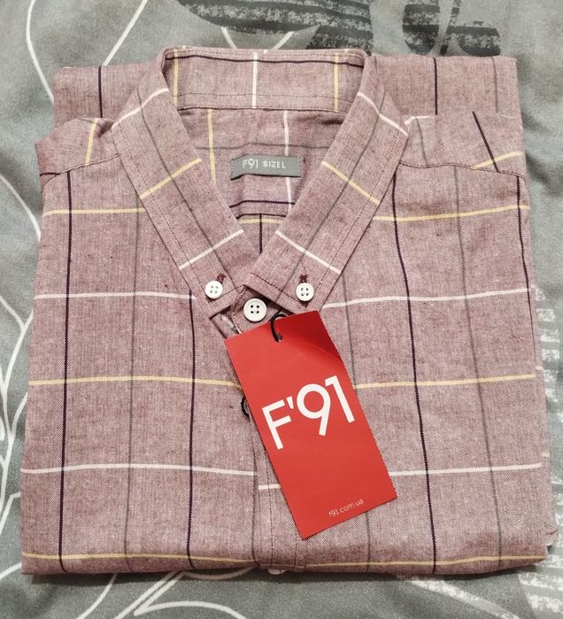 Рубашка мужская, размер L