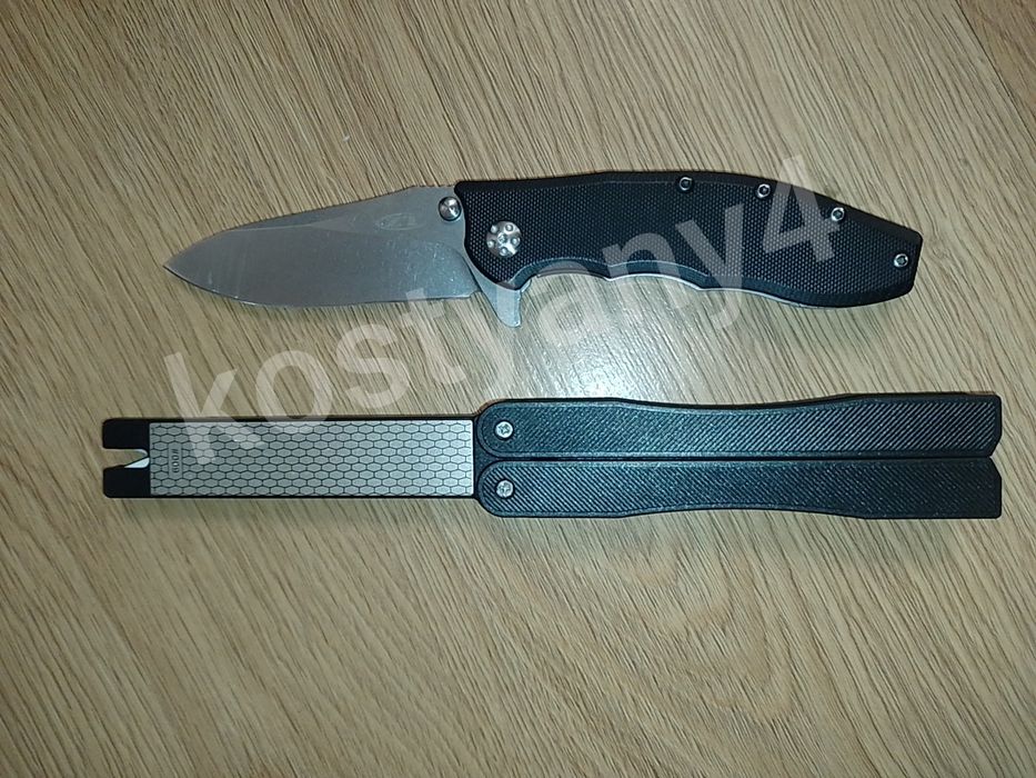 Точилка для ножей складная 400/600/1000 grit (алмаз + керамика)