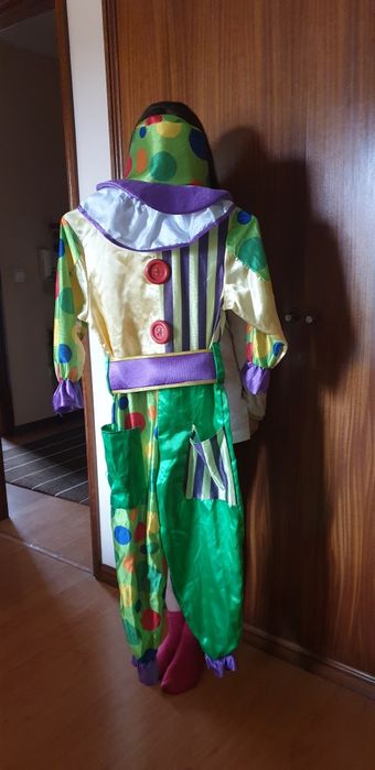 Fantasias de carnaval farda de palhaço rico