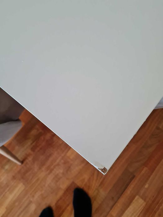 Mesa de jantar extensível em Branco - BALKIS