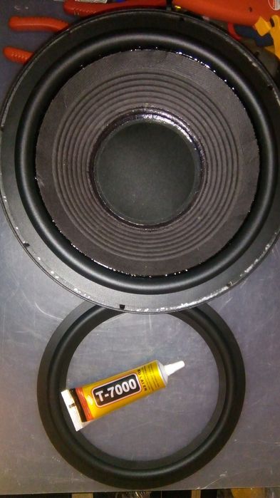 Suspenção de borracha para altifalante de 10"