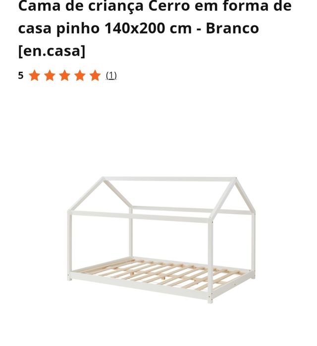 Cama montessori + colchão