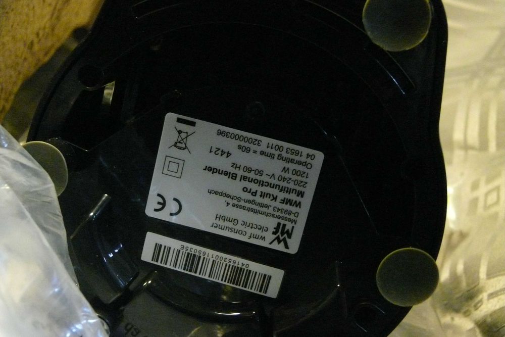 WMF Kult Pro Liquidificador 1200W Aço Inoxidável