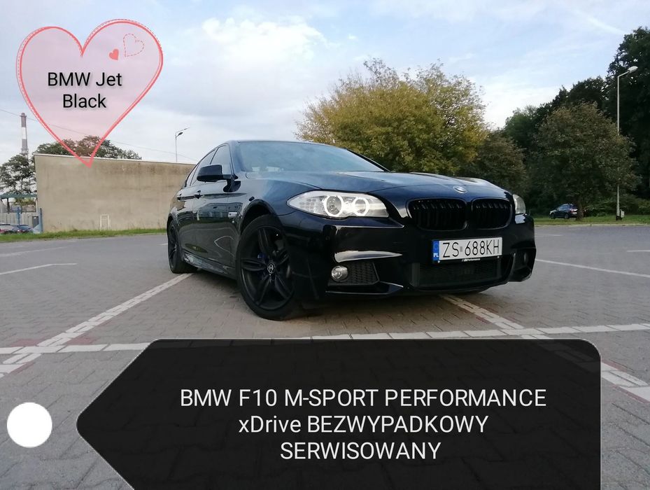 BMW Seria 5 BMW F10 M-SPORT Performance xDrive Kolor SCHWARZ II 668