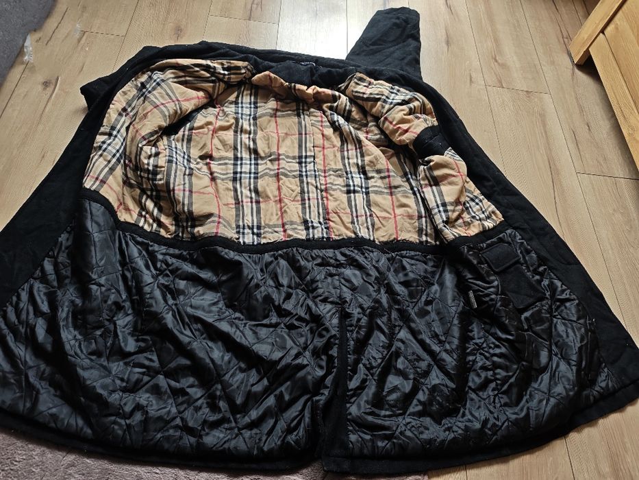 Wełniany płaszcz męski elegancki Urban Island wełna vintage