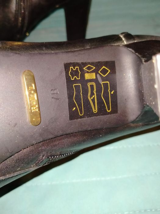 Buty damskie r.7B Ralph Lauren skóra