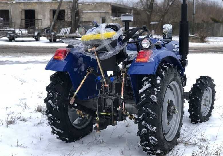 Мінітрактор Forte XT-244 LUX 4х4 24 к.с. коробка 4+1 Трактор Форте 244