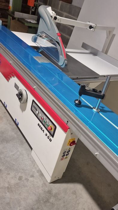 Esquadrejadora sega 350 carro 3200 motor 7.5cv nova